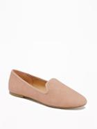 Old Navy Sueded Loafers For Women - Blush