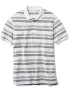 Old Navy Classic Pique Polo For Men - Grey