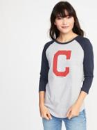 Old Navy Womens Mlb Team Tee For Women Cleveland Indians Size Xl