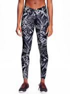 Old Navy Patterned Compression Leggings - Graffiti