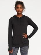 Old Navy Womens Lightweight Pullover Hoodie For Women Blackjack Size Xs