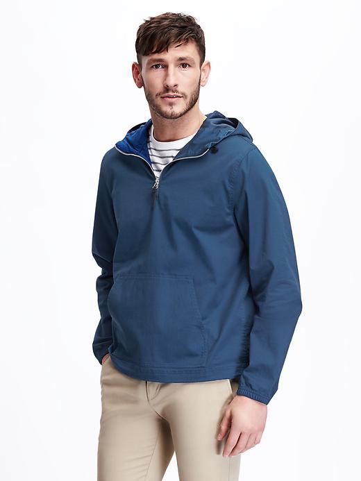 Old Navy Twill Anorak - Blue Void