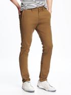 Old Navy Ultimate Skinny Khakis For Men - Bandolier Brown
