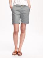 Old Navy Everyday Twill Shorts For Women 7 - Thyme To Go