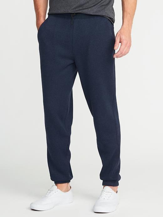 Old Navy Fleece Knit Joggers For Men - Blue
