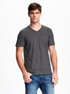 Old Navy Soft Washed V Neck Tee For Men - Grayscale
