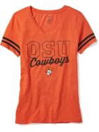 Old Navy Womens Ncaa Varsity-style Tee For Women Oklahoma State Size L