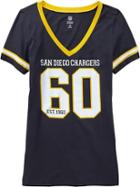 Old Navy Womens Nfl Team V Neck Tees - Chargers