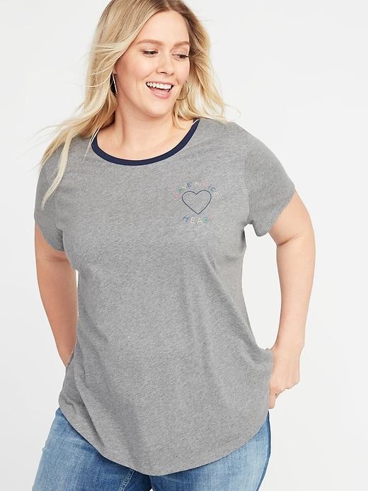Everywear Plus-size Graphic Tee