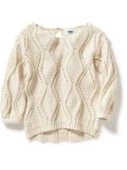 Old Navy Slouchy Oversized Sweater - Supreme Cream