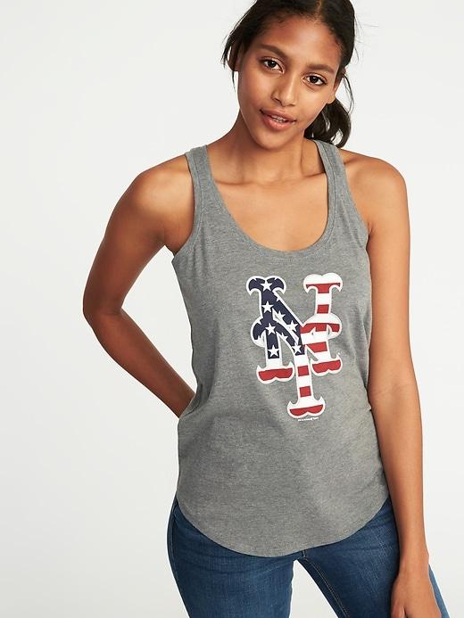 Old Navy Womens Mlb Americana Team Tank For Women New York Mets Size M