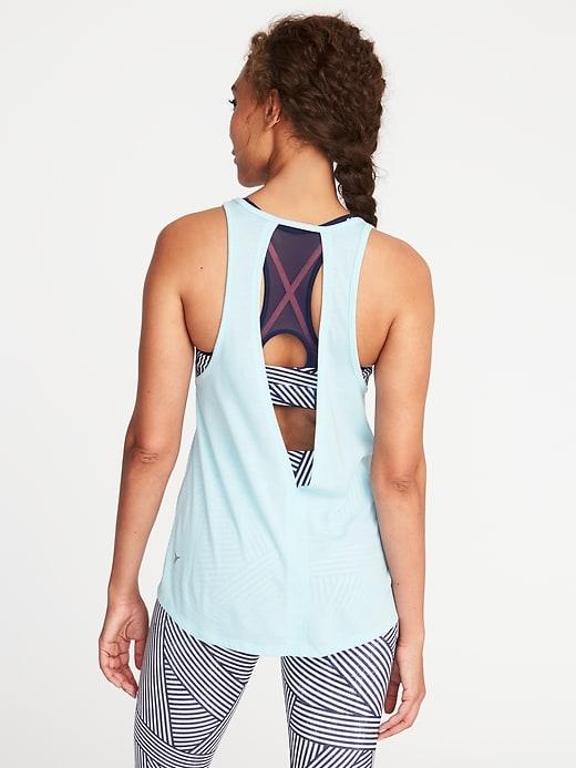 Go-dry Open-back Tank For Women