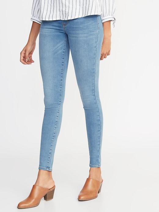 Mid-rise Rockstar Built-in Sculpt Jeggings For Women
