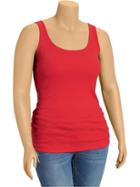 Old Navy Womens Plus Perfect Rib Knit Tanks Size 1x Plus - Ambrosia Apple