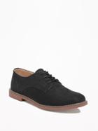 Old Navy Sueded Oxfords For Men - Black