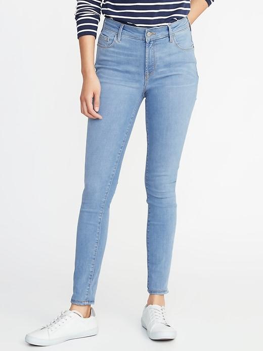 Old Navy Womens Mid-rise Built-in Sculpt Rockstar Jeans For Women Ultraviolet Size 20