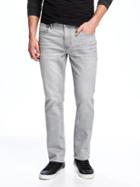 Old Navy Built In Flex Slim Jeans For Men - Light Gray