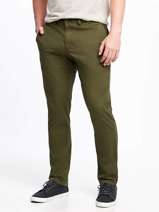 Old Navy Athletic Ultimate Built In Flex Khakis For Men - Marcus Marsh