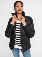 Old Navy Womens Frost-free Jacket For Women Black Size Xs