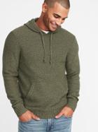 Sweater-knit Hoodie For Men