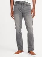 Old Navy Mens Slim 24/7 Built-in Flex Gray Jeans For Men Gray Wash Size 30w