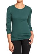 Old Navy Womens Perfect Tees - Teal Next Time