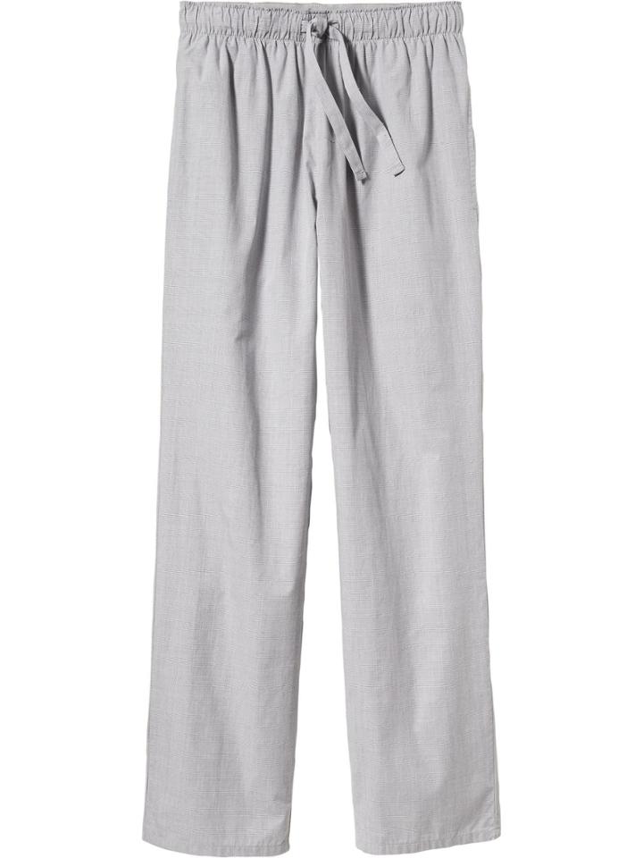 Old Navy Mens Patterned Pj Pants - Gray Stone