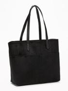 Old Navy Womens Sueded East-west Tote For Women Blackjack Size One Size