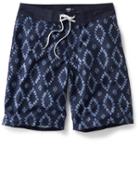 Old Navy Patterned Board Shorts Size Xxl Big - In The Navy