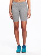 Old Navy Go Dry Cool Compression Shorts For Women 8 - Gray/white