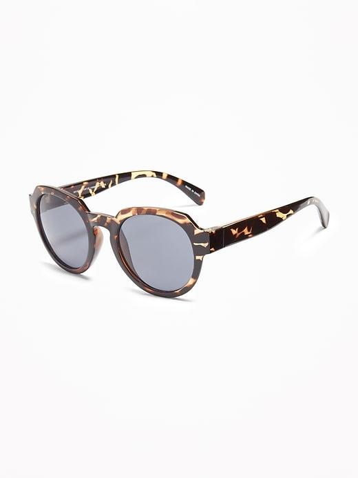 Old Navy Womens Round Sunglasses For Women Tortoise Size One Size
