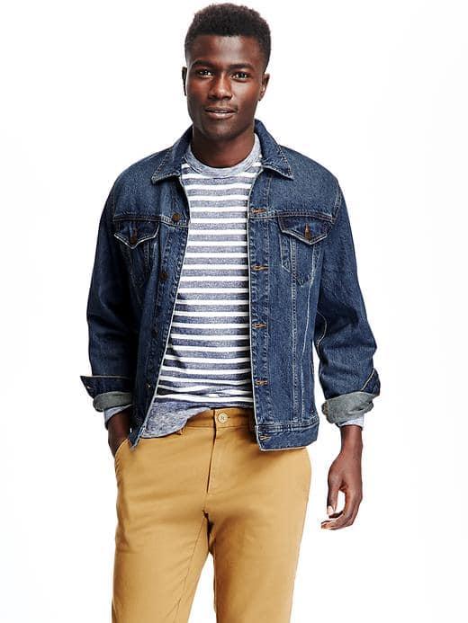 Old Navy Denim Jacket For Men - Light Denim