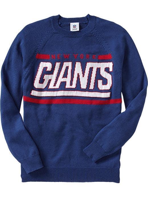 Old Navy Mens Nfl Crew Neck Sweaters - Giants