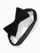 Old Navy Mens Velvet Bow-tie For Men Blackjack Size One Size