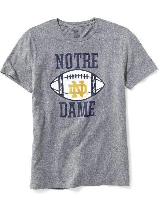 Old Navy Mens Ncaa Graphic Tee For Men Notre Dame Size L
