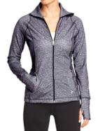 Old Navy Womens Active Compression Jackets - Carbon