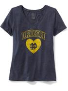 Old Navy Ncaa V Neck Tee For Women - Notre Dame