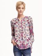 Old Navy Hi Lo Blouse For Women - Purple Floral