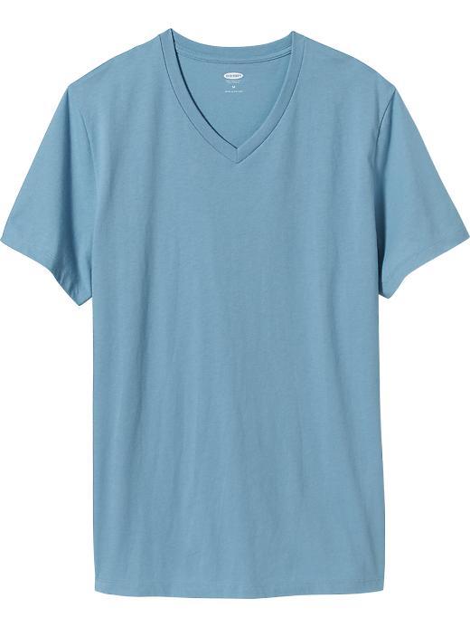 Old Navy Mens V Neck Tee Size Xxl Big - Fountainbleu