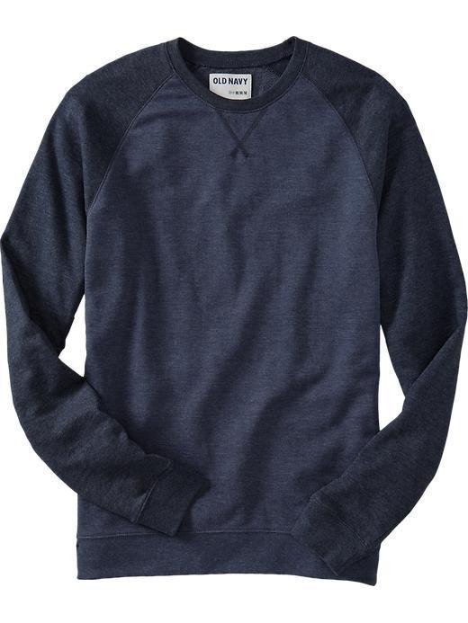 Old Navy Old Navy Mens Baseball Terry Sweatshirts - Darkest Hour
