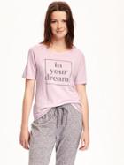 Old Navy Relaxed Graphic Dolman Tee For Women - Quartz Pink