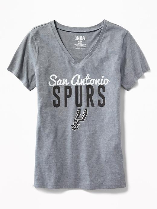 Old Navy Womens Nba Team V-neck Tee For Women Spurs Size Xl