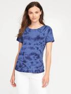 Old Navy Everywear Curved Hem Tee For Women - Lost At Sea Navy