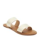 Old Navy Faux Leather Double Strap Sandals For Women - Go Go Gold