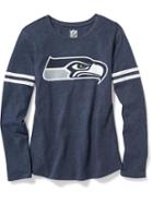 Old Navy Nfl Team Tee For Women - Seahawks