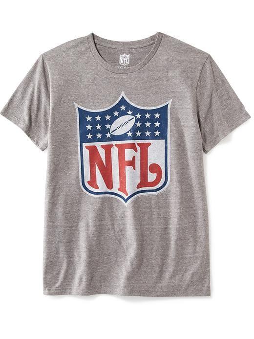 Old Navy Mens Nfl Team Crew-neck Tee For Men Medium Gray Size M