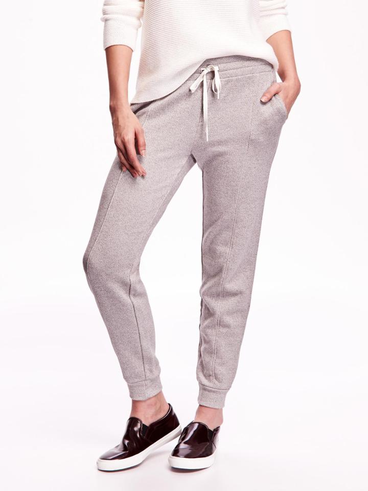 Old Navy Slouchy French Terry Joggers Size L - Totally Natural