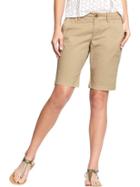 Old Navy Womens Women';s Skinny Bermudas (10) Rolled Oats Size 8