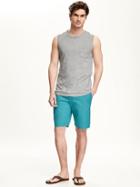Old Navy Pocket Muscle Tee For Men - Heather Gray