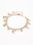 Old Navy  Celestial Charm Bracelet For Women Gold Size One Size
